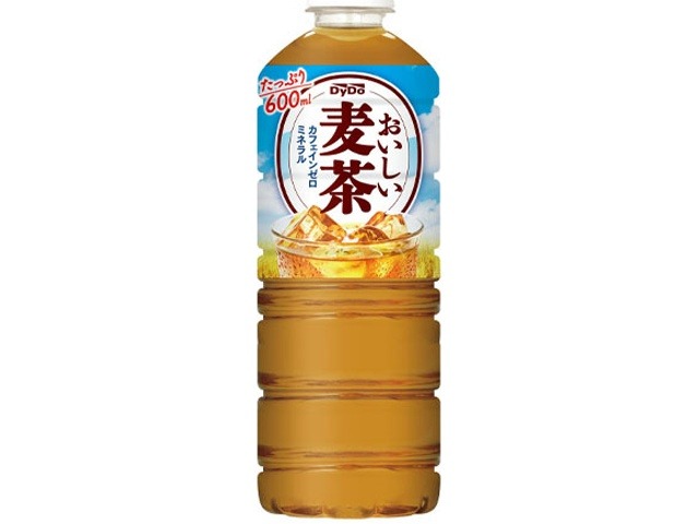 【ケース販売】ダイドー おいしい麦茶 Ｐ６００ｍｌ  ×24 【全国送料無料】(一部地域別途)・まとめ買い・防災備蓄にも最適の画像