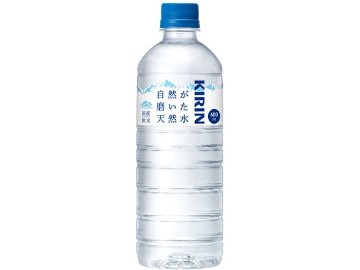 【ケース販売】キリン 自然が磨いた天然水 Ｐ６００ｍｌ  ×24 【全国送料無料】(一部地域別途)・まとめ買い・防災備蓄にも最適の画像