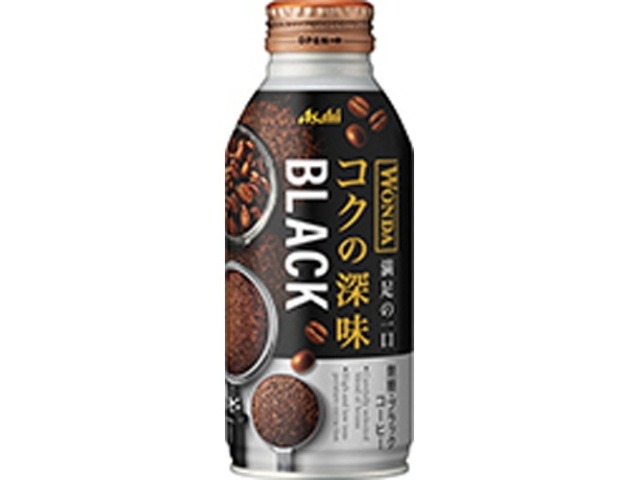 【ケース販売】ワンダ コクの深味ブラック Ｂ缶４００ｇ  ×24 【全国送料無料】(一部地域別途)・まとめ買い・防災備蓄にも最適の画像