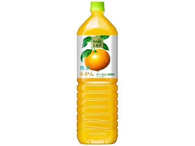 【ケース販売】小岩井 純水みかん １．５Ｌ  ×8 【全国送料無料】(一部地域別途)・まとめ買い・防災備蓄にも最適の画像
