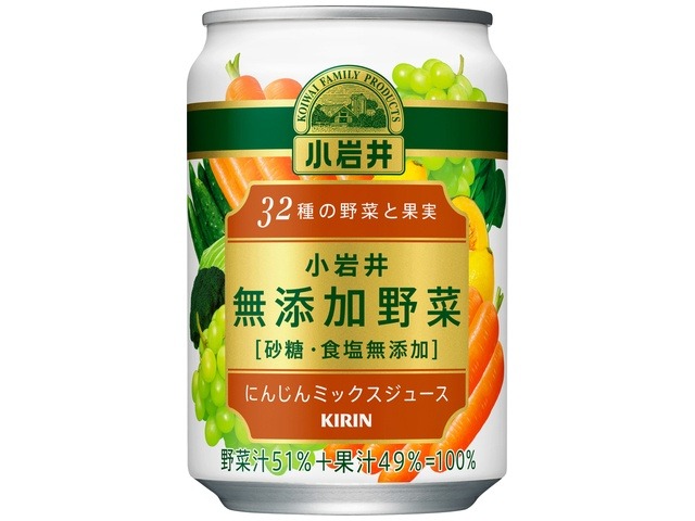 【ケース販売】小岩井 無添加野菜３２種の野菜と果実 缶２８０ｇ  ×24 【全国送料無料】(一部地域別途)・まとめ買い・防災備蓄にも最適の画像