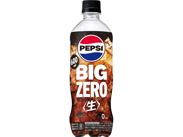 【ケース販売】ペプシ 〈生〉ゼロ Ｐ６００ｍｌ  ×24 【全国送料無料】(一部地域別途)・まとめ買い・防災備蓄にも最適の画像