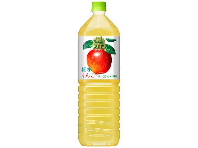 【ケース販売】小岩井 純水りんご １．５Ｌ  ×8 【全国送料無料】(一部地域別途)・まとめ買い・防災備蓄にも最適の画像