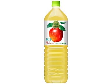 【ケース販売】小岩井 純水りんご １．５Ｌ  ×8 【全国送料無料】(一部地域別途)・まとめ買い・防災備蓄にも最適の画像