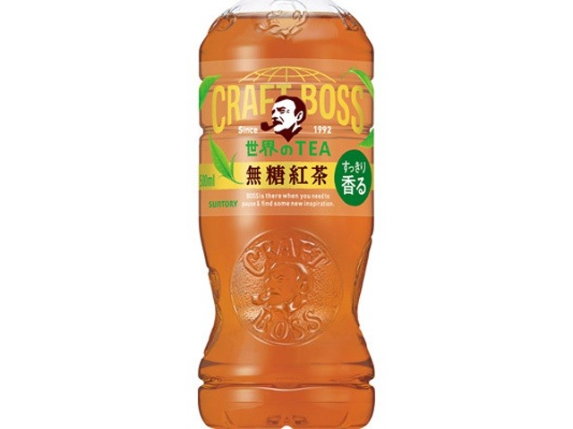 【ケース販売】クラフトボス ティー 無糖紅茶自販機Ｐ５００ｍｌ  ×24 【全国送料無料】(一部地域別途)・まとめ買い・防災備蓄にも最適の画像