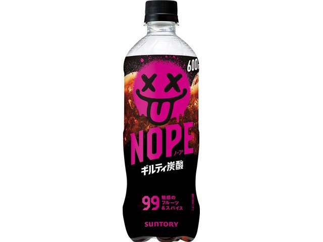 【ケース販売】サントリー ＮＯＰＥ ギルティ炭酸Ｐ６００ｍｌ  ×24 【全国送料無料】(一部地域別途)・まとめ買い・防災備蓄にも最適の画像