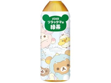 【ケース販売】ダイドー リラックマの緑茶 Ｐ５００ｍｌ  ×24 【全国送料無料】(一部地域別途)・まとめ買い・防災備蓄にも最適の画像