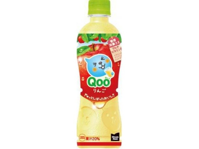 【ケース販売】ミニッツメイドＱｏｏ りんご Ｐ４２５ｍｌ  ×24 【全国送料無料】(一部地域別途)・まとめ買い・防災備蓄にも最適の画像