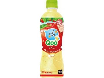 【ケース販売】ミニッツメイドＱｏｏ りんご Ｐ４２５ｍｌ  ×24 【全国送料無料】(一部地域別途)・まとめ買い・防災備蓄にも最適の画像