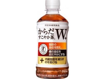 【ケース販売】からだすこやか茶Ｗ＋Ｐ３５０ｍｌ  ×24 【全国送料無料】(一部地域別途)・まとめ買い・防災備蓄にも最適の画像
