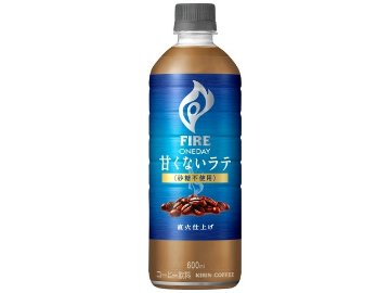 【ケース販売】ファイア ワンデイ 甘くないラテＰ６００ｍｌ  ×24 【全国送料無料】(一部地域別途)・まとめ買い・防災備蓄にも最適の画像
