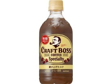 【ケース販売】クラフトボス スペシャルティ微糖Ｐ５００ｍｌ ×24 【全国送料無料】(一部地域別途)・まとめ買い・防災備蓄にも最適の画像