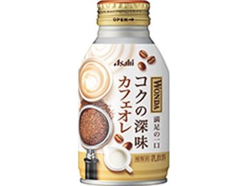 【ケース販売】ワンダ コクの深味カフェオレ Ｂ缶２６０ｇ  ×24 【全国送料無料】(一部地域別途)・まとめ買い・防災備蓄にも最適の画像