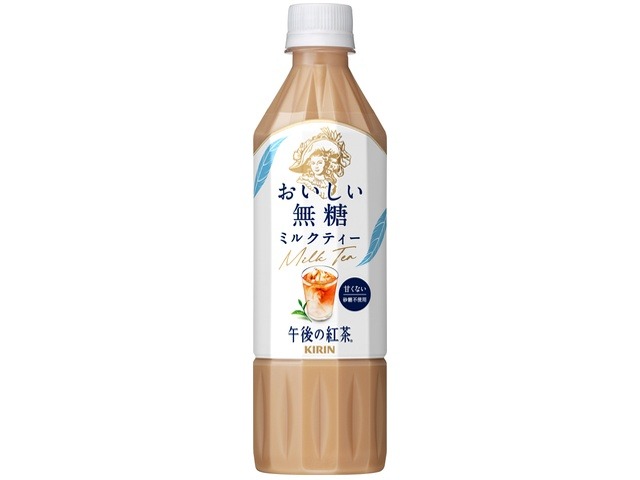 【ケース販売】午後の紅茶 おいしい無糖ミルクティー Ｐ５００ｍｌ  ×24 【全国送料無料】(一部地域別途)・まとめ買い・防災備蓄にも最適の画像