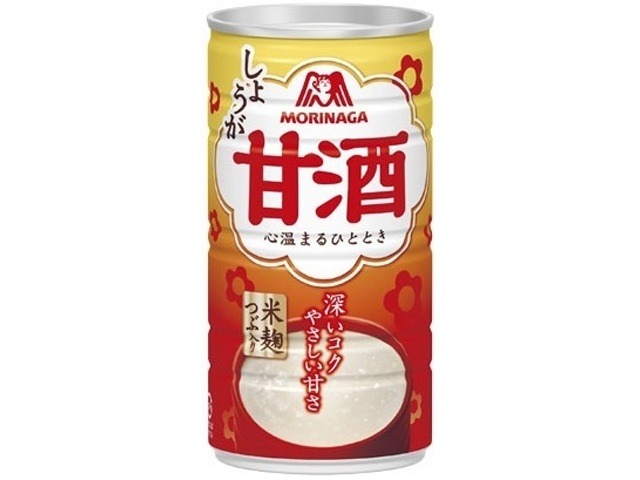 【ケース販売】森永 甘酒しょうが １９０ｇ  ×30 【全国送料無料】(一部地域別途)・まとめ買い・防災備蓄にも最適の画像