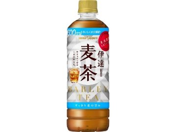 【ケース販売】ポッカサッポロフード 伊達麦茶 Ｐ６００ｍｌ  ×24 【全国送料無料】(一部地域別途)・まとめ買い・防災備蓄にも最適の画像