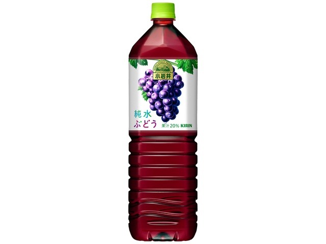 【ケース販売】小岩井 純水ぶどう １．５Ｌ  ×8 【全国送料無料】(一部地域別途)・まとめ買い・防災備蓄にも最適の画像