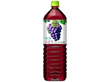 【ケース販売】小岩井 純水ぶどう １．５Ｌ  ×8 【全国送料無料】(一部地域別途)・まとめ買い・防災備蓄にも最適の画像