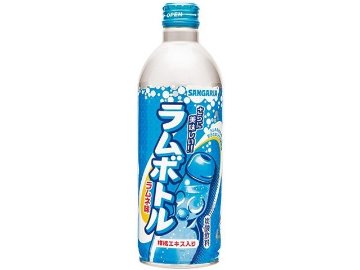 【ケース販売】サンガリア ラムボトル Ｂ缶５００ｇ ×24 【全国送料無料】(一部地域別途)・まとめ買い・防災備蓄にも最適の画像