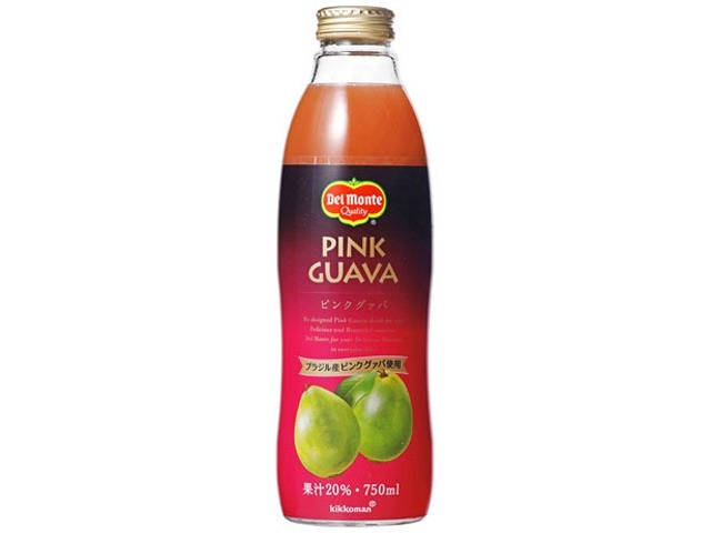 【ケース販売】ＤＭ ピンクグァバ ７５０ｍｌ ×6 【全国送料無料】(一部地域別途)・まとめ買い・防災備蓄にも最適の画像