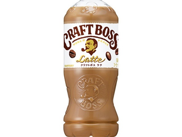 【ケース販売】クラフトボス ラテ自販機用 Ｐ５００ｍｌ  ×24 【全国送料無料】(一部地域別途)・まとめ買い・防災備蓄にも最適の画像