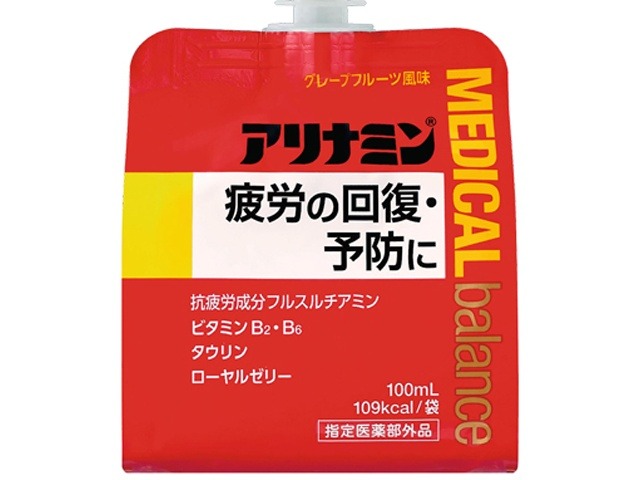 【ケース販売】アリナミンメディカルバランス ＧＦ １００ｍｌ  ×6 【全国送料無料】(一部地域別途)・まとめ買い・防災備蓄にも最適の画像