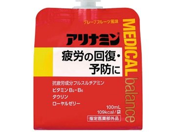 【ケース販売】アリナミンメディカルバランス ＧＦ １００ｍｌ  ×6 【全国送料無料】(一部地域別途)・まとめ買い・防災備蓄にも最適の画像
