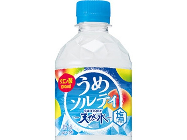 【ケース販売】サントリー 天然水うめソルティＰ５４０ｍｌ ×24 【全国送料無料】(一部地域別途)・まとめ買い・防災備蓄にも最適の画像