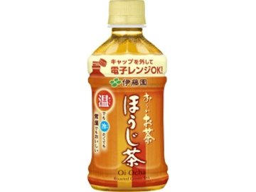 【ケース販売】伊藤園 お?いお茶ほうじ茶 レンジ対応 Ｐ３４５ｍｌ  ×24 【全国送料無料】(一部地域別途)・まとめ買い・防災備蓄にも最適の画像
