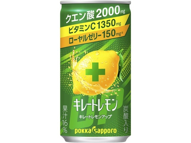 【ケース販売】ポッカサッポロフード キレートレモンＵＰ 缶１８５ｍｌ  ×30 【全国送料無料】(一部地域別途)・まとめ買い・防災備蓄にも最適の画像