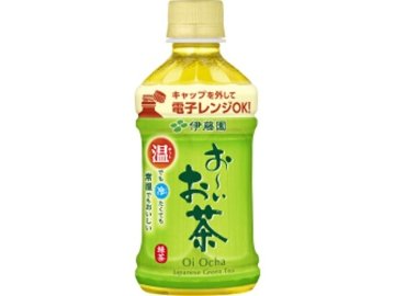 【ケース販売】伊藤園 お?いお茶緑茶 レンジ対応 Ｐ３４５ｍｌ  ×24 【全国送料無料】(一部地域別途)・まとめ買い・防災備蓄にも最適の画像