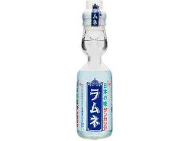 【ケース販売】サンガリア 日本の味ラムネ 瓶２００ｍｌ  ×30 【全国送料無料】(一部地域別途)・まとめ買い・防災備蓄にも最適の画像