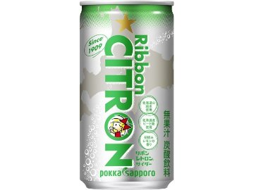 【ケース販売】ポッカサッポロフード リボンシトロン １９０ｇ ×30 【全国送料無料】(一部地域別途)・まとめ買い・防災備蓄にも最適の画像