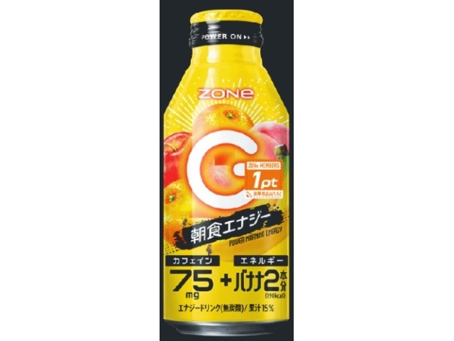 【ケース販売】ＺＯＮｅ パワーモーニングエナジー Ｂ缶４００ｍｌ ×24 【全国送料無料】(一部地域別途)・まとめ買い・防災備蓄にも最適の画像