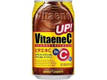 【ケース販売】ポッカサッポロフード ビタエネＣ 缶３５０ｍｌ  ×24 【全国送料無料】(一部地域別途)・まとめ買い・防災備蓄にも最適の画像