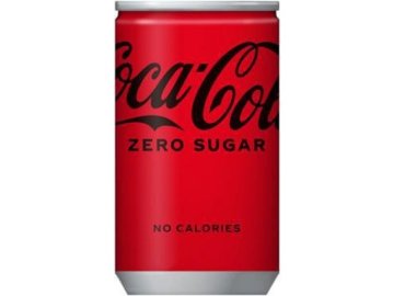 【ケース販売】コカ・コーラ ゼロ缶１６０ｍｌ  ×30 【全国送料無料】(一部地域別途)・まとめ買い・防災備蓄にも最適の画像