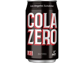 【ケース販売】神戸居留地 ＬＡＳコーラゼロ 缶３５０ｍｌ ×24 【全国送料無料】(一部地域別途)・まとめ買い・防災備蓄にも最適の画像