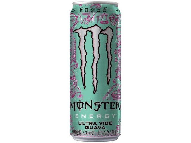 【ケース販売】モンスター ウルトラバイスグァバ缶３５５ｍｌ  ×24 【全国送料無料】(一部地域別途)・まとめ買い・防災備蓄にも最適の画像