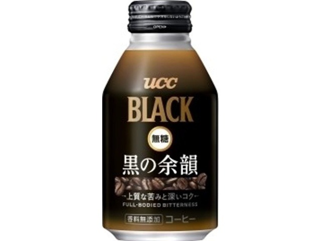 【ケース販売】ＵＣＣ ブラック無糖 黒の余韻Ｂ缶２７５ｇ   ×24 【全国送料無料】(一部地域別途)・まとめ買い・防災備蓄にも最適の画像