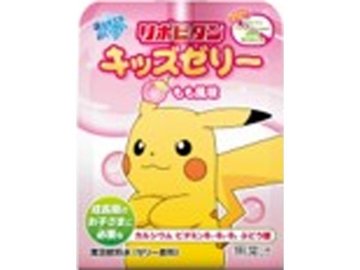 【ケース販売】大正 リポビタンキッズゼリー もも風味１２５ｇ   ×6 【全国送料無料】(一部地域別途)・まとめ買い・防災備蓄にも最適の画像