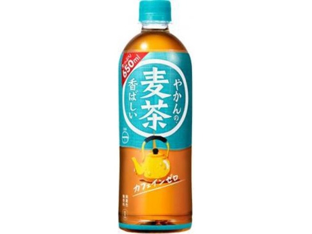 【ケース販売】やかんの麦茶 ｆｒｏｍ爽健美茶Ｐ６５０ｍｌ  ×24 【全国送料無料】(一部地域別途)・まとめ買い・防災備蓄にも最適の画像