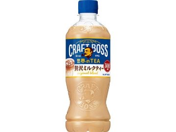 【ケース販売】クラフトボス 贅沢ミルクティー自販機 Ｐ５００ｍｌ  ×24 【全国送料無料】(一部地域別途)・まとめ買い・防災備蓄にも最適の画像