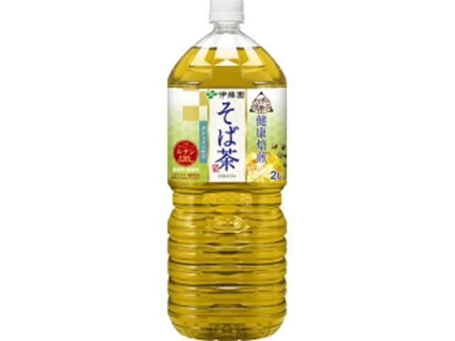 【ケース販売】伊藤園 健康焙煎そば茶 ２Ｌ  ×6 【全国送料無料】(一部地域別途)・まとめ買い・防災備蓄にも最適の画像