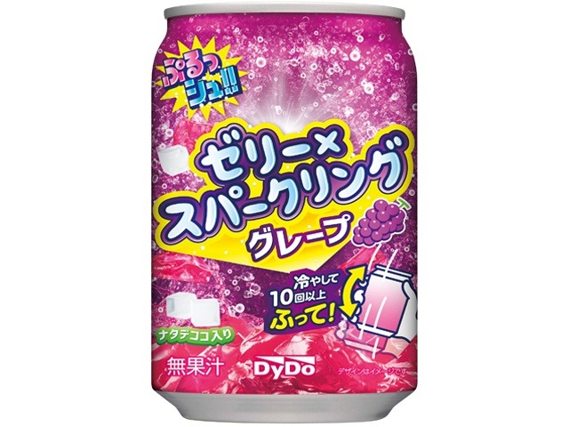 【ケース販売】ダイドー ぷるっシュ味わいグレープ２８０ｇ  ×24 【全国送料無料】(一部地域別途)・まとめ買い・防災備蓄にも最適の画像