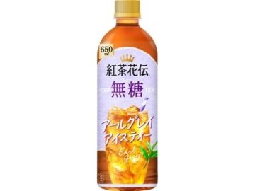 【ケース販売】紅茶花伝 無糖アールグレイアイスティーＰ６５０ｍｌ  ×24 【全国送料無料】(一部地域別途)・まとめ買い・防災備蓄にも最適の画像