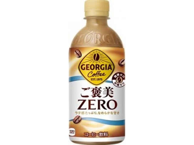 【ケース販売】ジョージア ご褒美ゼロ Ｐ４４０Ｐｍｌ  ×24 【全国送料無料】(一部地域別途)・まとめ買い・防災備蓄にも最適の画像
