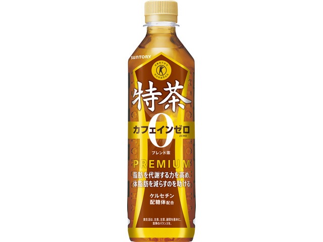 【ケース販売】サントリー 特茶カフェインＺＥＲＯ Ｐ５００ｍｌ  ×24 【全国送料無料】(一部地域別途)・まとめ買い・防災備蓄にも最適の画像