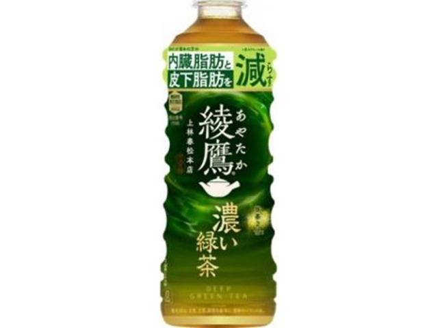 【ケース販売】綾鷹 濃い緑茶 Ｐ５２５ｍｌ  ×24 【全国送料無料】(一部地域別途)・まとめ買い・防災備蓄にも最適の画像