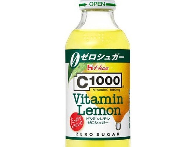 【ケース販売】ハウスウェルネスフーズ Ｃ１０００ゼロシュガー瓶１４０ｍｌ  ×6 【全国送料無料】(一部地域別途)・まとめ買い・防災備蓄にも最適の画像