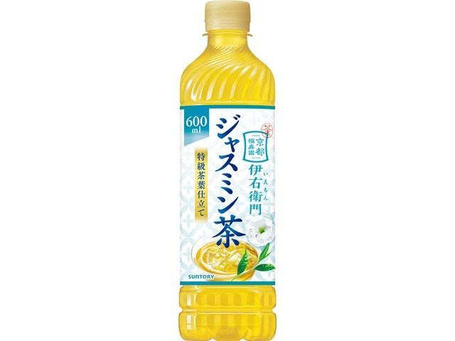 【ケース販売】サントリー 伊右衛門 贅沢ジャスミンＰ６００ｍｌ  ×24 【全国送料無料】(一部地域別途)・まとめ買い・防災備蓄にも最適の画像